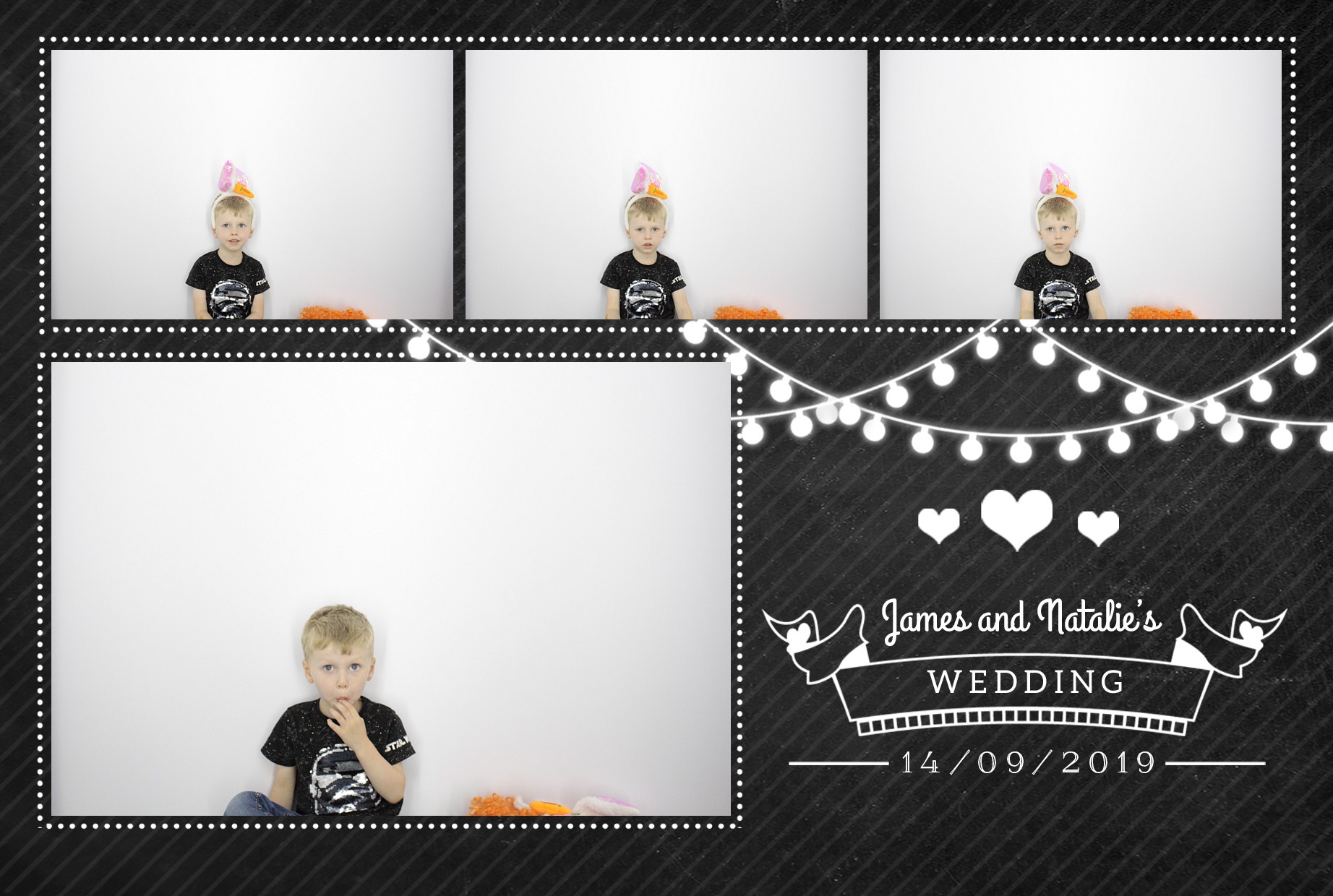 James and Natalie’s Wedding | View more photos from the event at gallery.myphotoboothexperience.co.uk/u/MyPhotoBoothExperienceLtd/James-and-Natalie’s-Wedding